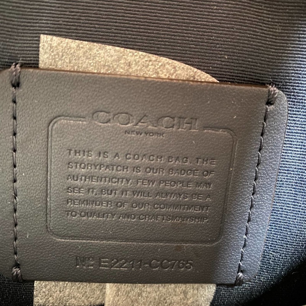 New Coach Alice Satchel in Colorblock / Crossgrain Leather / Green-Grey - Picture 12 of 13